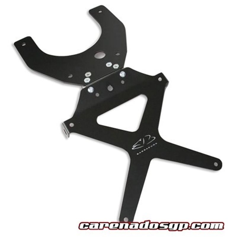 KAWASAKI ZX6R 636 03'-04' PORTAMATRICULAS BARRACUDA