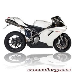 DUCATI 848/1098/1198 PORTAMATRICULAS BARRACUDA