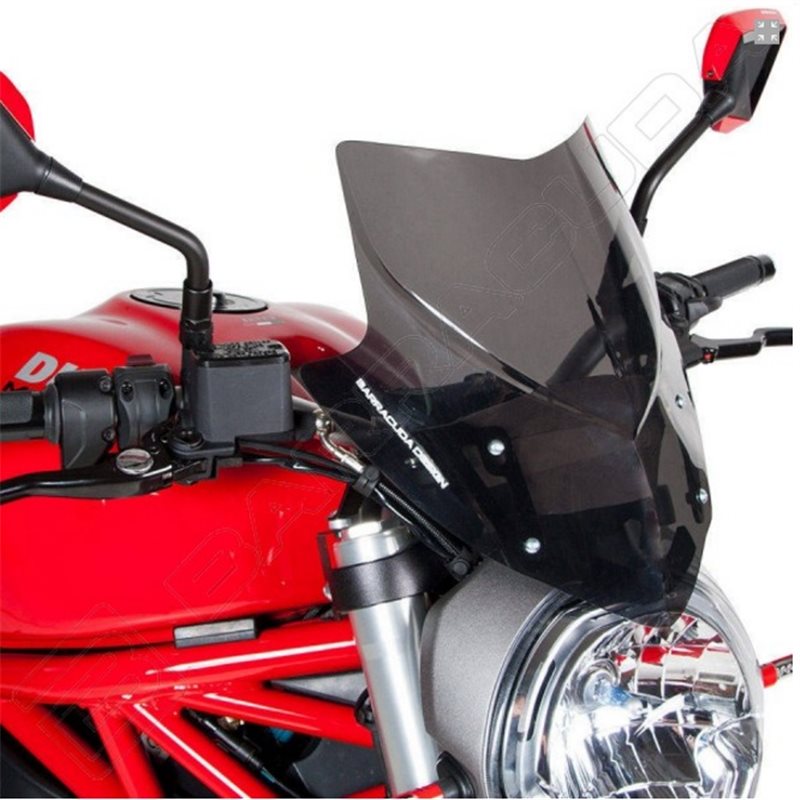 DUCATI MONSTER 821 18-19 CUPULA AEROSPORT BARRACUDA DUCATI MONSTER 821 18-19 CUPULA AEROSPORT BARRACUDA
