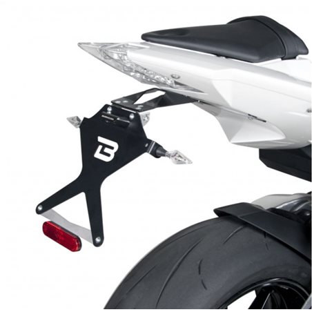 BMW S1000 RR 09'-19' PORTAMATRICULAS BARRACUDA