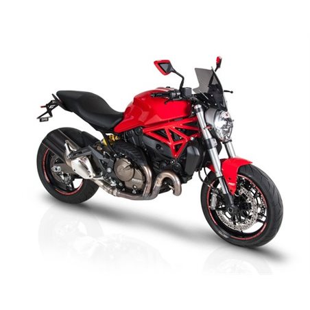 DUCATI MONSTER 821 18-19 PORTAMATRICULAS BARRACUDA