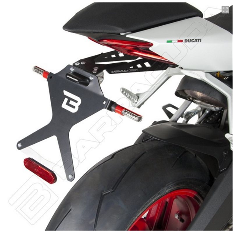 DUCATI PANIGALE 899-1299 14-17 PORTAMATRICULAS BARRACUDA DUCATI PANIGALE 899-1299 14-17 PORTAMATRICULAS BARRACUDA
