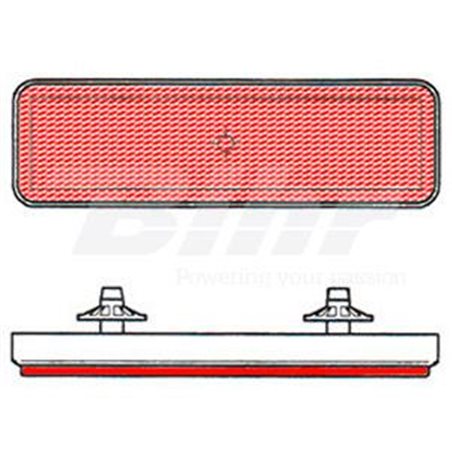 CATADIÓPTRICO RECTANGULAR (94X28) TRASERO