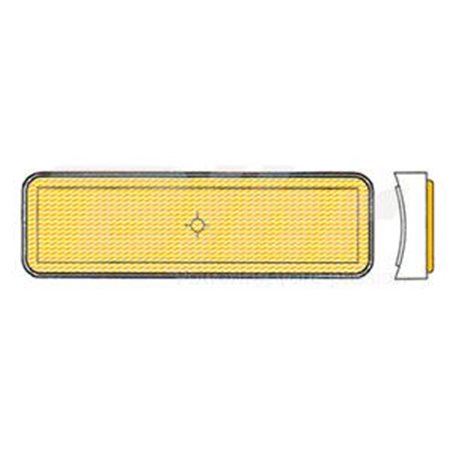 CATADIÓPTRICO RECTANGULAR (91X25) LATERAL
