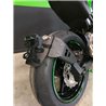 Portamatrículas a la rueda Kawasaki Z900 negro