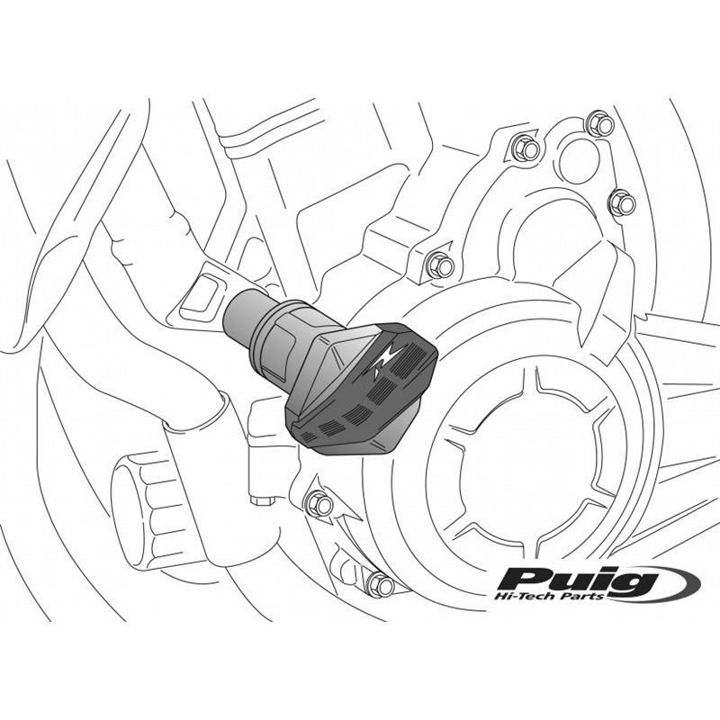 HONDA CBF 600/S 08'-13' ANTICAIDAS PUIG