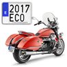 MATRICULA ACRILICA MOTO