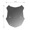 BMW R 1250 GS CUPULA AEROSPORT BARRACUDA