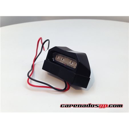 LUZ 4 LED PORTAMATRICULAS ALUMINIO