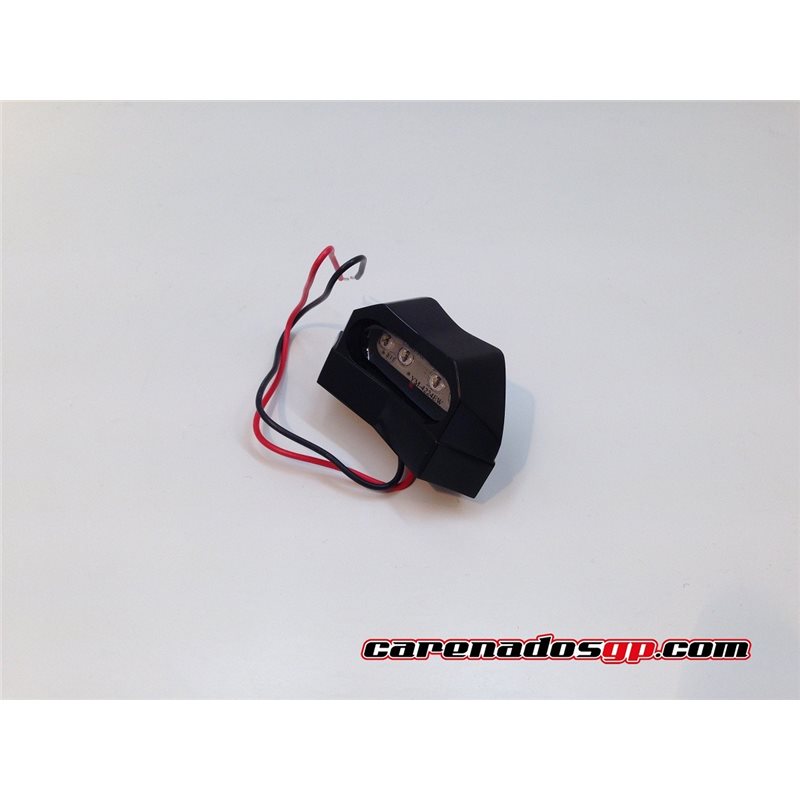 LUZ 4 LED PORTAMATRICULAS ALUMINIO