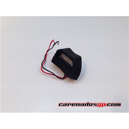 LUZ 4 LED PORTAMATRICULAS ALUMINIO