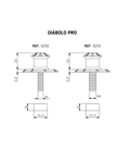 KAWASAKI ER-6F 06' - 16' DIÁBOLO PRO M10/125