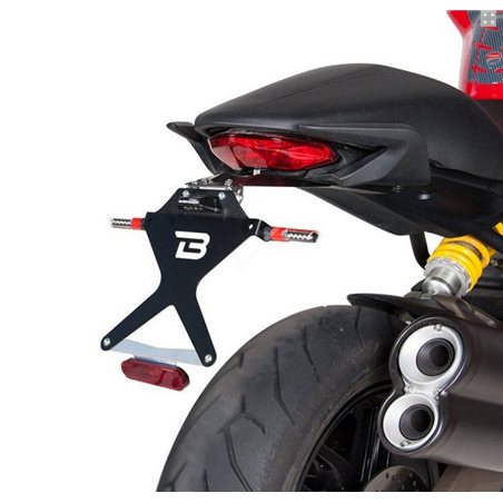 PORTAMATRICULAS DUCATI HYPERSTRADA BARRACUDA