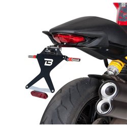 PORTAMATRICULAS DUCATI HYPERSTRADA BARRACUDA