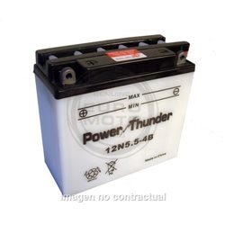 BATERIA POWER THUNDER 12N5.5-4B