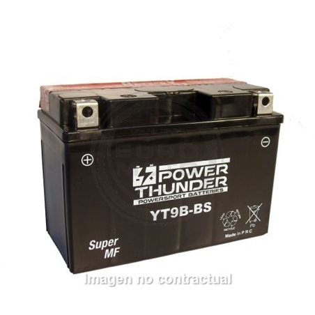 BATERIA POWER THUNDER YT9B-BS