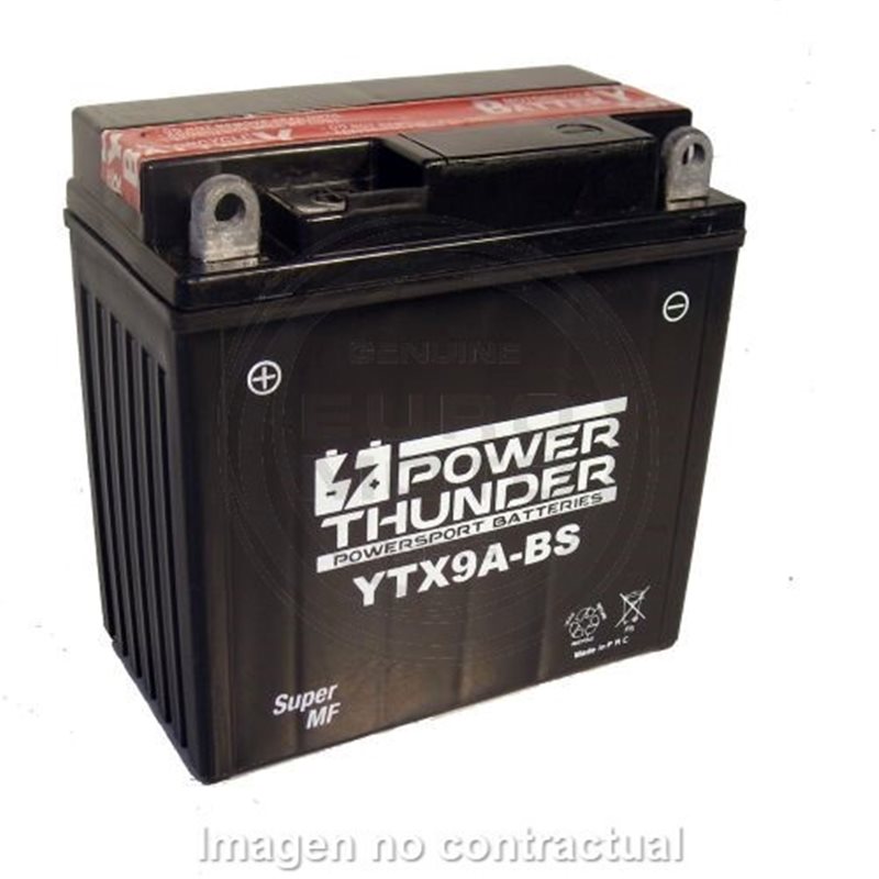 BATERIA POWER THUNDER YTX9A-BS