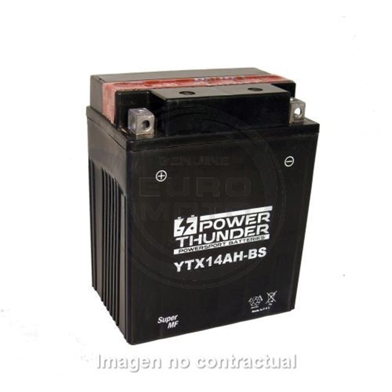 BATERIA POWER THUNDER YTX14AH-BS