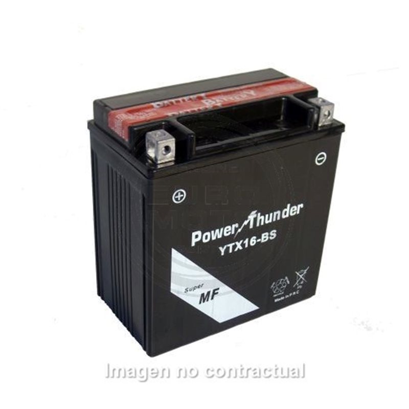 BATERIA POWER THUNDER YTX16-BS