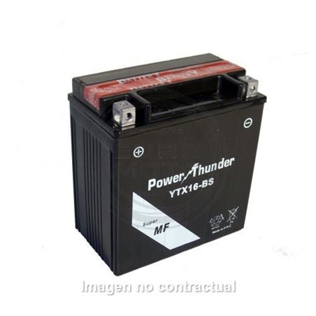 BATERIA POWER THUNDER YTX16-BS