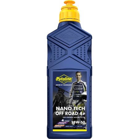 1 L BOTELLA PUTOLINE OFF ROAD NANO TECH 4+ 15W-50