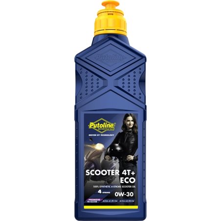 1 L BOTELLA PUTOLINE SCOOTER 4T+ ECO 0W-30