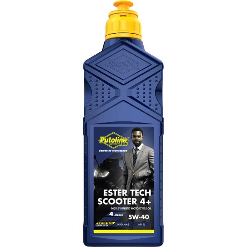 1 L BOTELLA PUTOLINE ESTER TECH SCOOTER 4T+ 5W-40