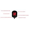 HONDA VT750 (ALL F.I. VERSION) 07' - 13'  INDICADOR MARCHAS