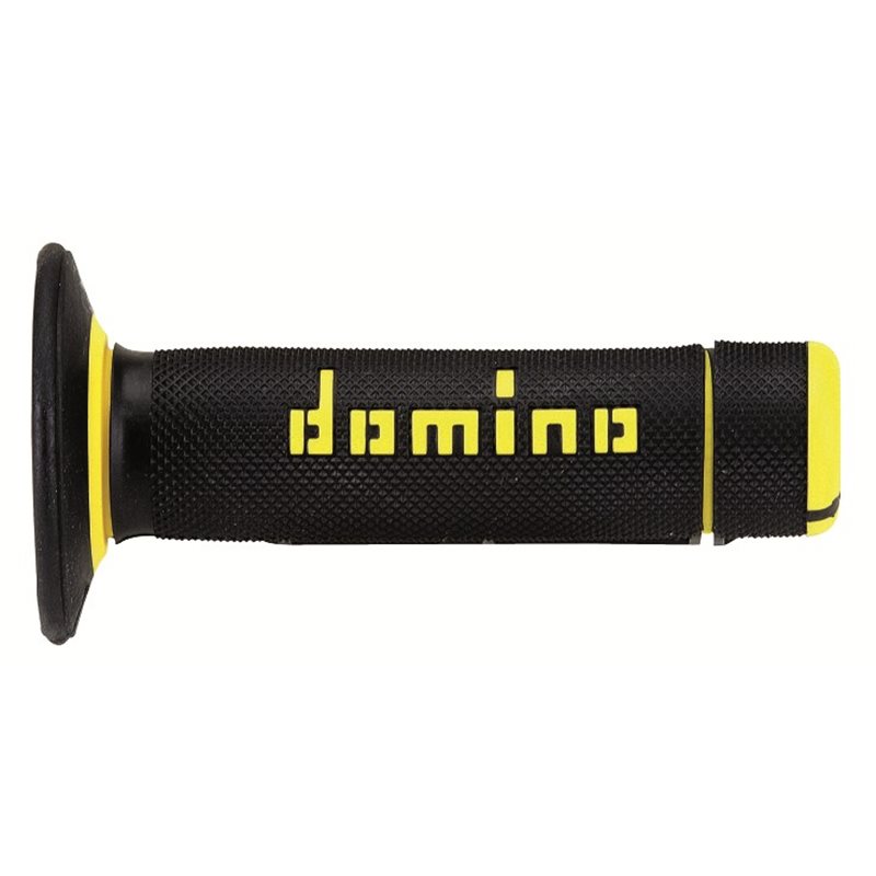 PUÑOS OFF ROAD DOMINO CROSS NEGRO/AMARILLO