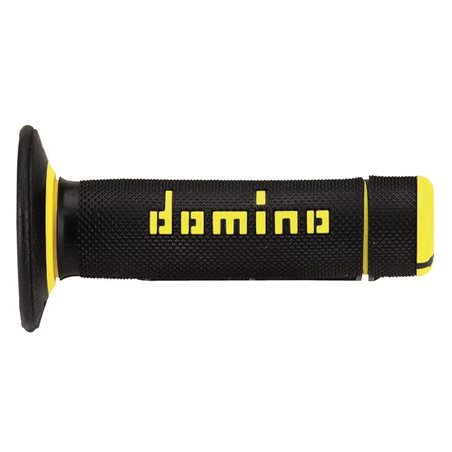 PUÑOS OFF ROAD DOMINO CROSS NEGRO/AMARILLO
