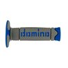 PUÑOS OFF ROAD DOMINO DSH GRIS/AZUL