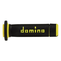 PUÑOS PARA ATV/QUAD DOMINO 118MM NEGRO/AMARILLO