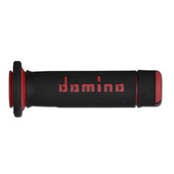 PUÑOS PARA ATV/QUAD DOMINO 118MM NEGRO/ROJO