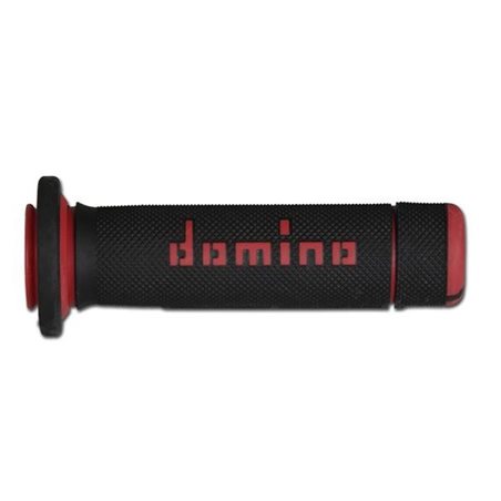 PUÑOS PARA ATV/QUAD DOMINO 118MM NEGRO/ROJO