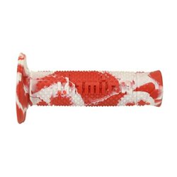 PUÑOS OFF ROAD DOMINO SNAKE ROJO/BLANCO