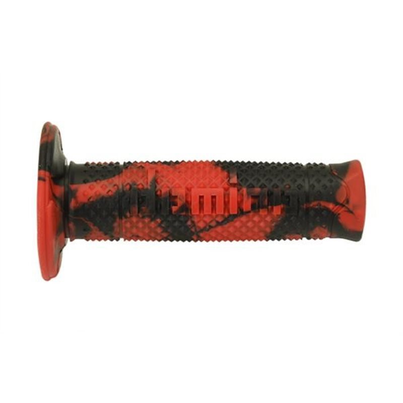 PUÑOS OFF ROAD DOMINO SNAKE ROJO/NEGRO