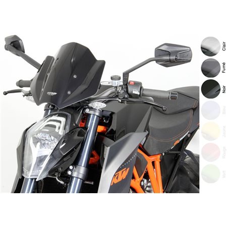 KTM 1290 SUPER DUKE R 13- NEGRO CUPULA MRA RACING