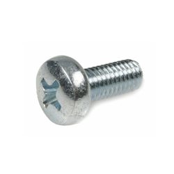 Tornillo estátor M5x12 mm, tornillo de cabeza en cruz, de cabeza cilíndrica abombada Í˜ 10mm