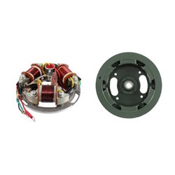 Estátor y volante completo Piaggio Vespa 6 voltios 150776-133503-71473-97709-56747 - Dataable x Vespa 125 VNA-VNB-GT-GTR 1 º-Sup
