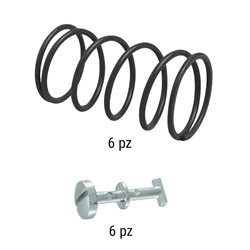 Kit retenes y muelles Piaggio Si 50cc 121858590/121890120