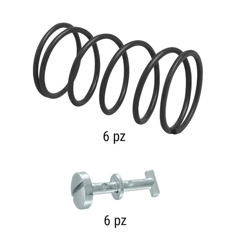 Kit retenes y muelles Piaggio Si 50cc 121858590/121890120
