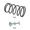 Kit retenes y muelles Piaggio Si 50cc 121858590/121890120