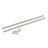 Tiras de estribo para alfombrilla de goma central Piaggio Vespa Px 125-150-200cc