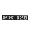 Insignia del panel lateral Piaggio Vespa Pk 125cc 195634