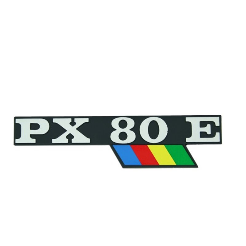 Insignia del panel lateral Piaggio Vespa PX 80E 198180 Insignia del panel lateral Piaggio Vespa PX 80E 198180