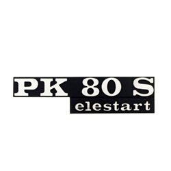 Insignia del panel lateral Piaggio Vespa Pk 80S Elestart 198199