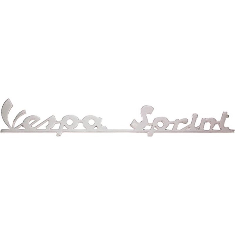 Placa de identificación trasera Piaggio Vespa Sprint 90663 Placa de identificación trasera Piaggio Vespa Sprint 90663