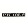 Insignia del panel lateral Piaggio Vespa Pk 125cc 195635
