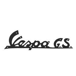 Placa identificativa Piaggio vespa gs 023902