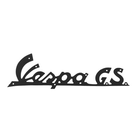 Placa identificativa Piaggio vespa gs 023902